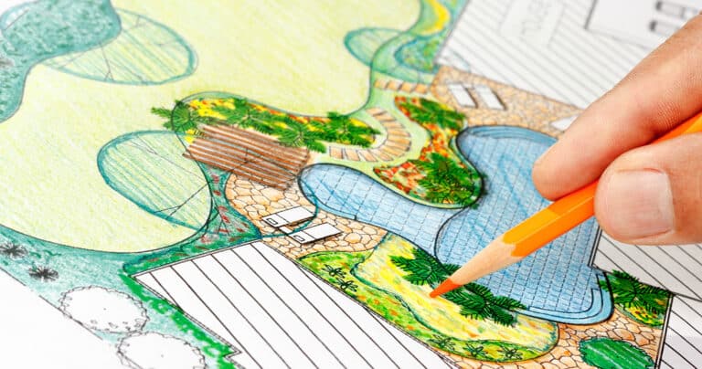 Landscape Design Drawing